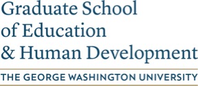 Graduate School of Education & Human Development - George Washington University Logo