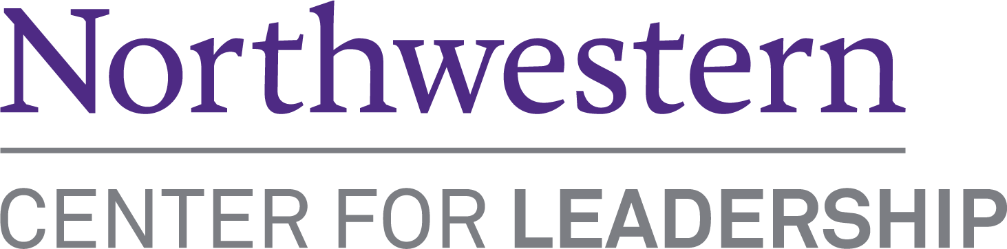 Northwestern: Center for Leadership Logo