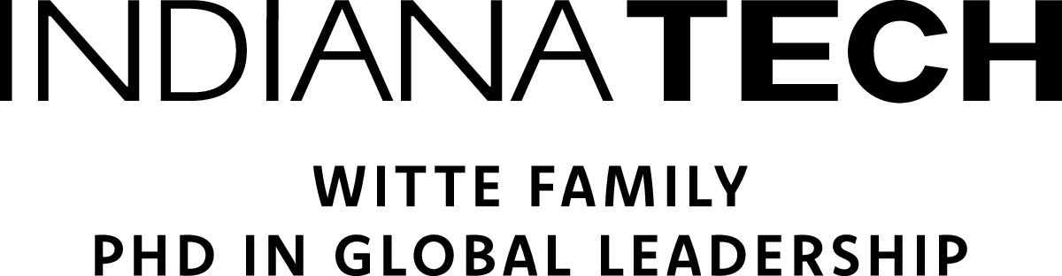 Indiana Tech Witte Family PhD in Global Leadership Logo