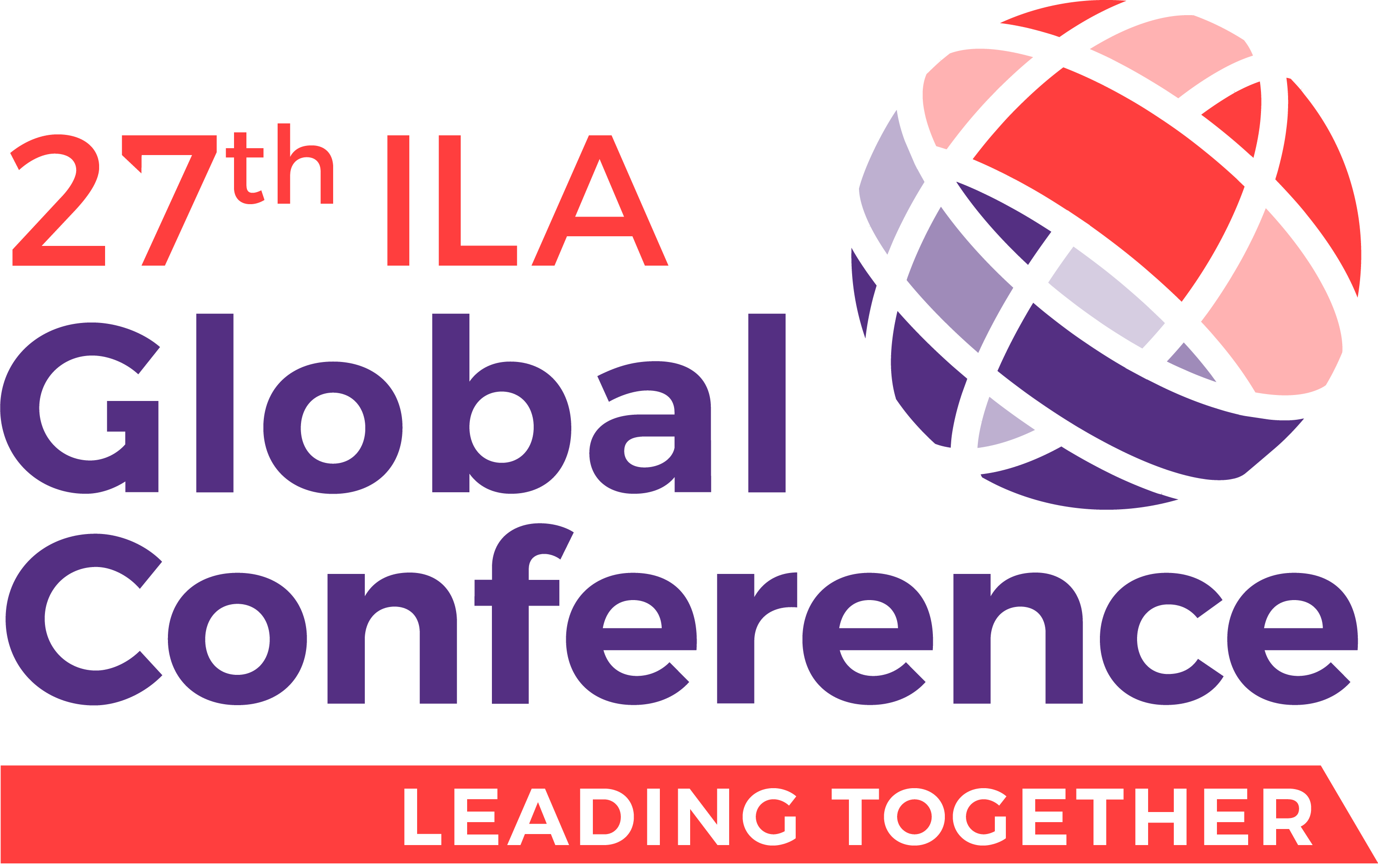 27th ILA Global Conference: Leading Together Banner