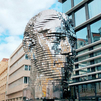 Kafka Monument in Prague